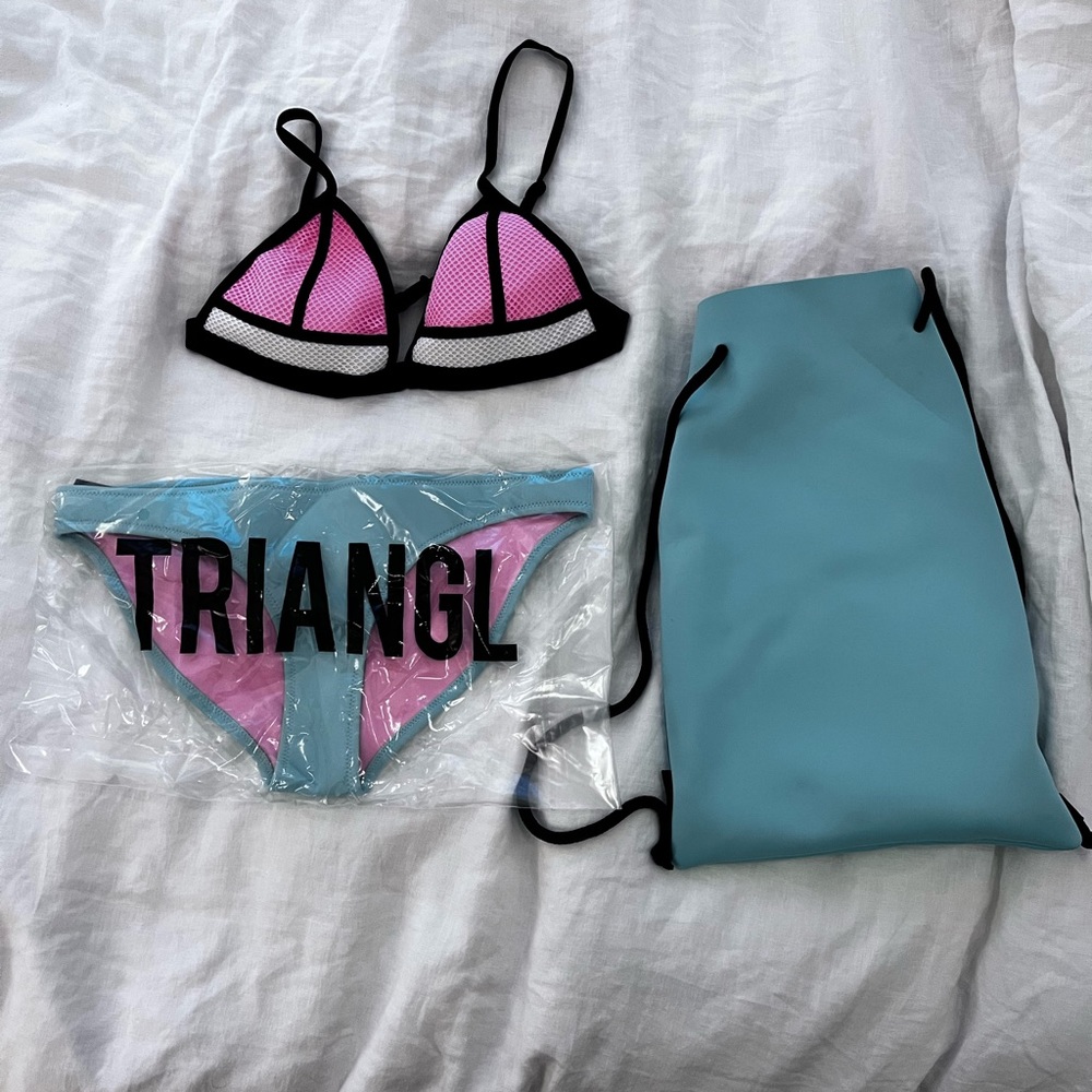 Triangl swim suit, never worn